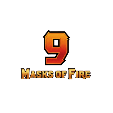 9 masks of fire logo
