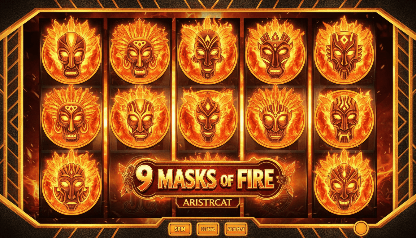 9 Masks of Fire Slot by Aristocrat Explained for Irish Players